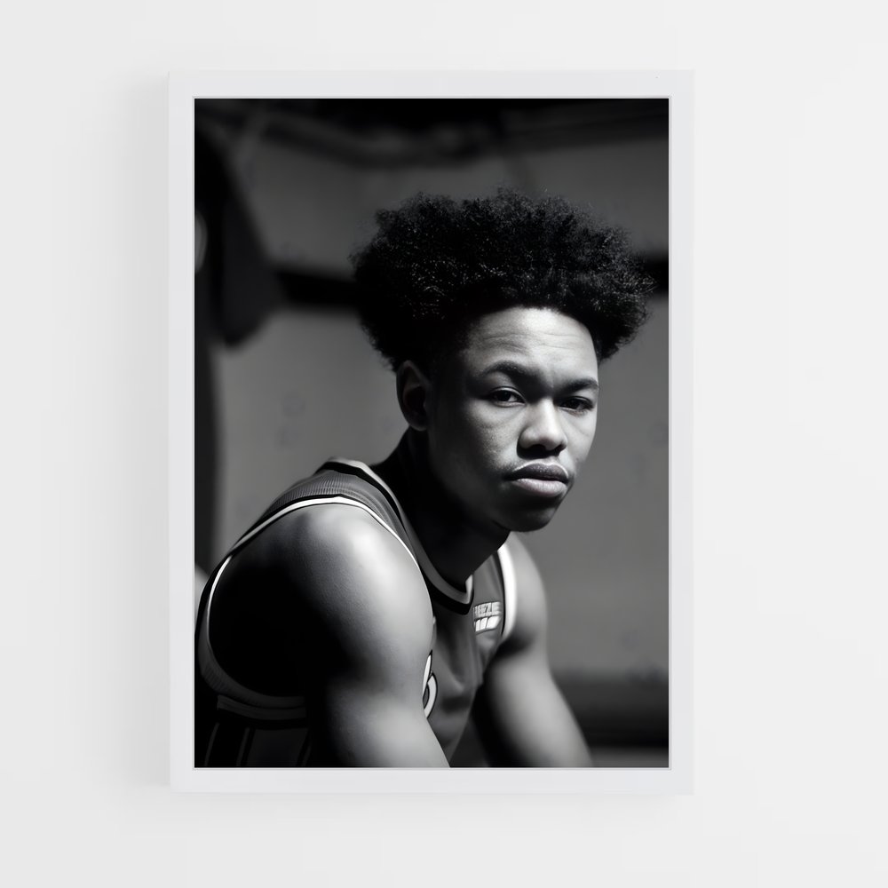 Poster Anfernee Simons – affiche Basketball (vue 3)